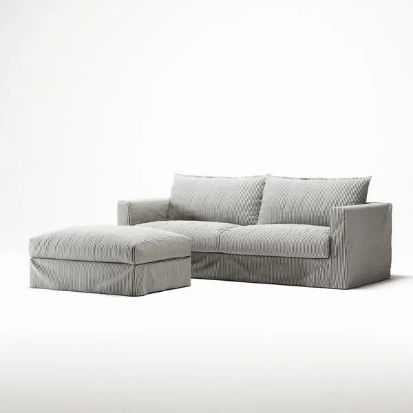 Le Grand Air Nou 3-seters Sofa Ash Stripe