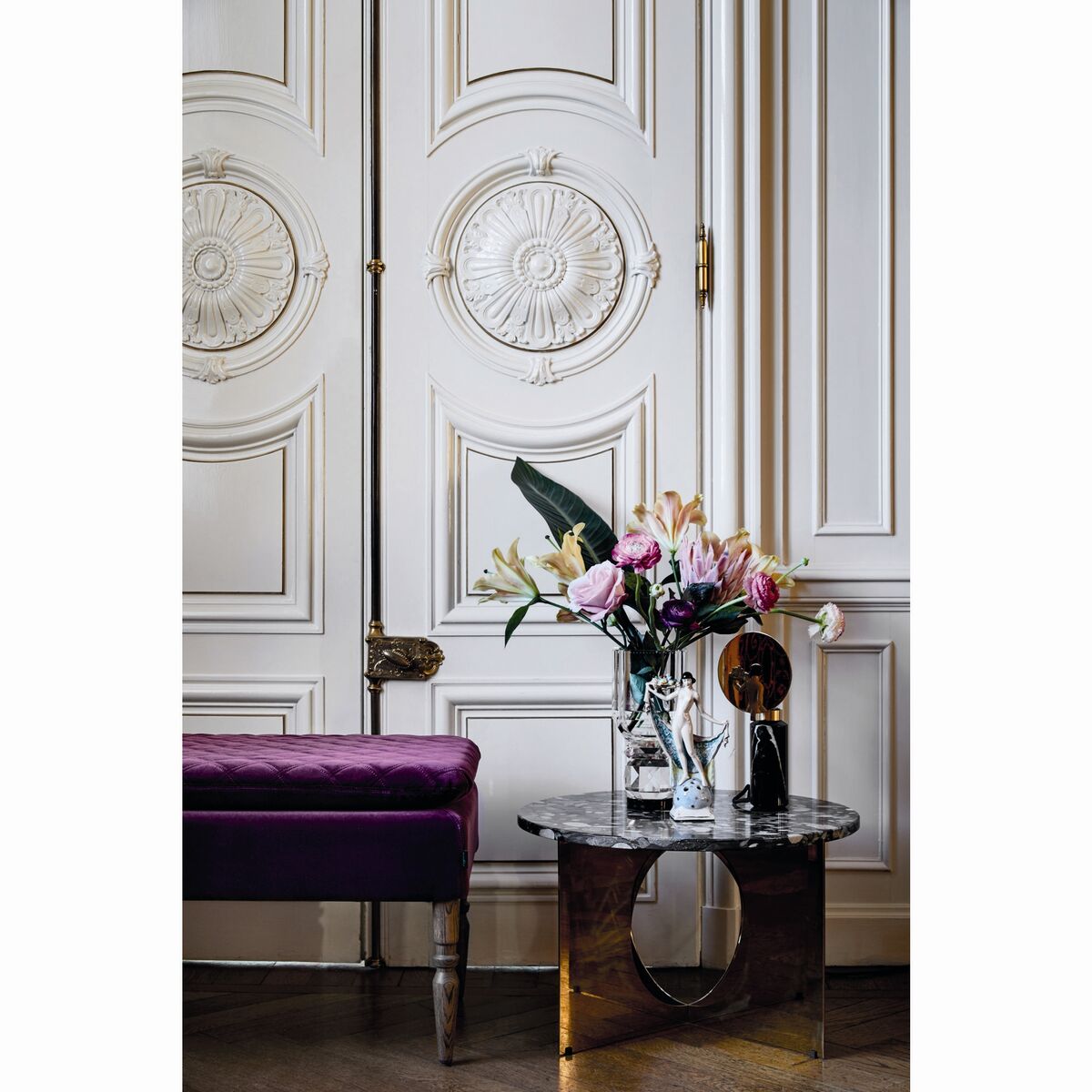 This Is Art Soffbord Krom/ Bordeaux