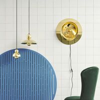 Wanted Wall Lamp Gold Without Backplate