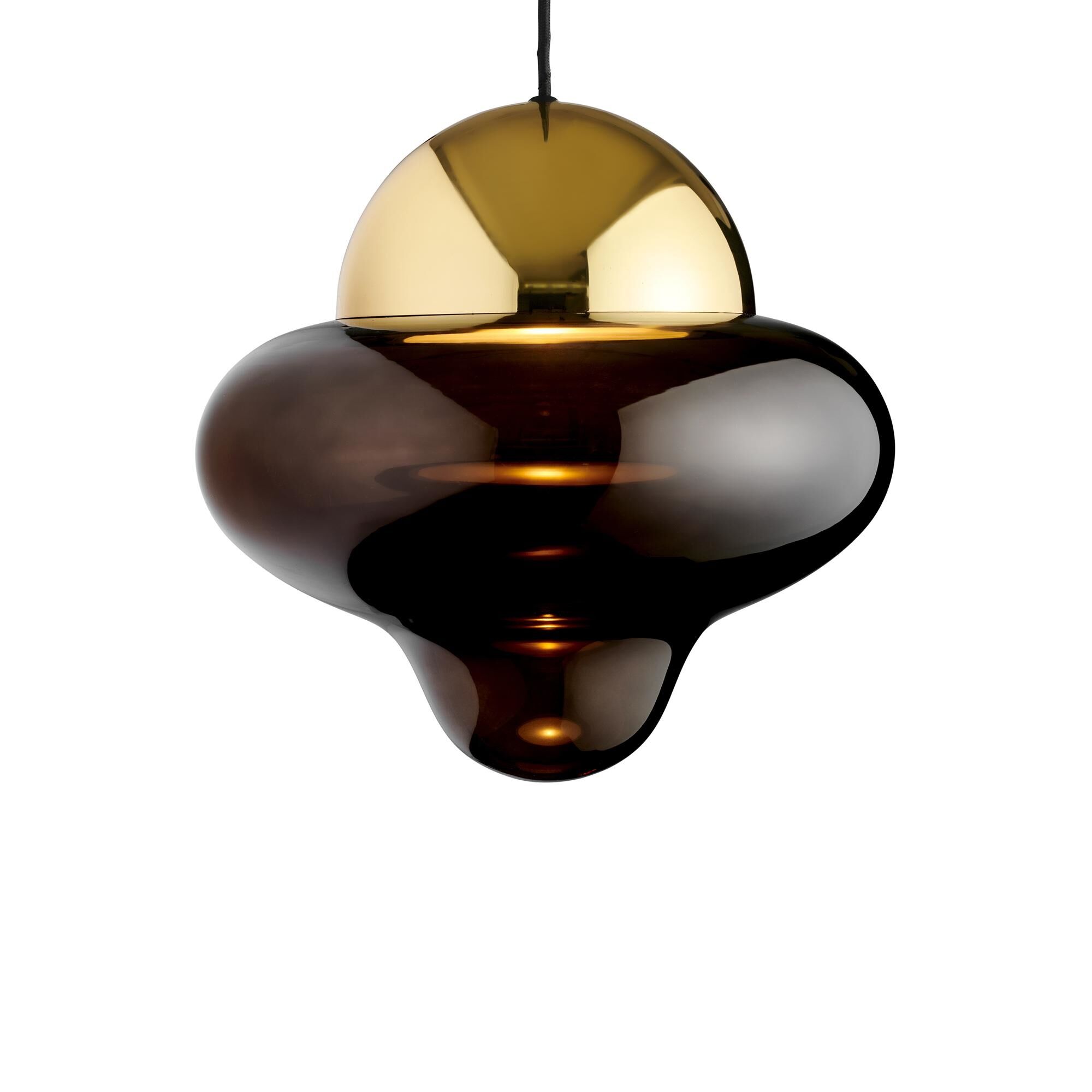 Nutty XL Pendel Brun/Guld