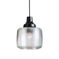 New Wave Stripe Pendant Transparent