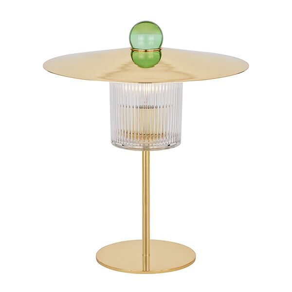 Ball On Top Bordslampa Guld