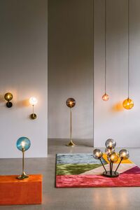 Ballroom Table Lamp Amber