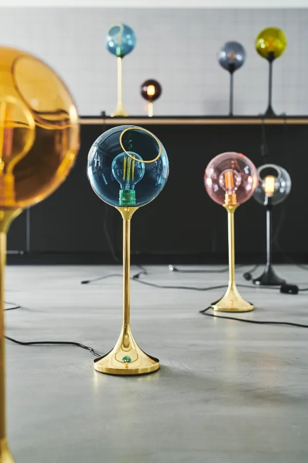 Ballroom Table Lamp Amber