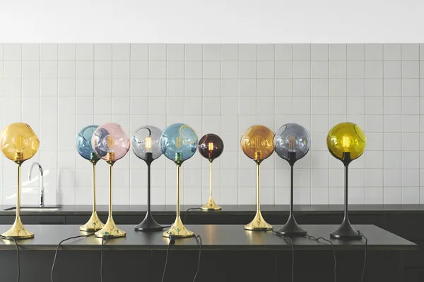 Ballroom Table Lamp Smoke