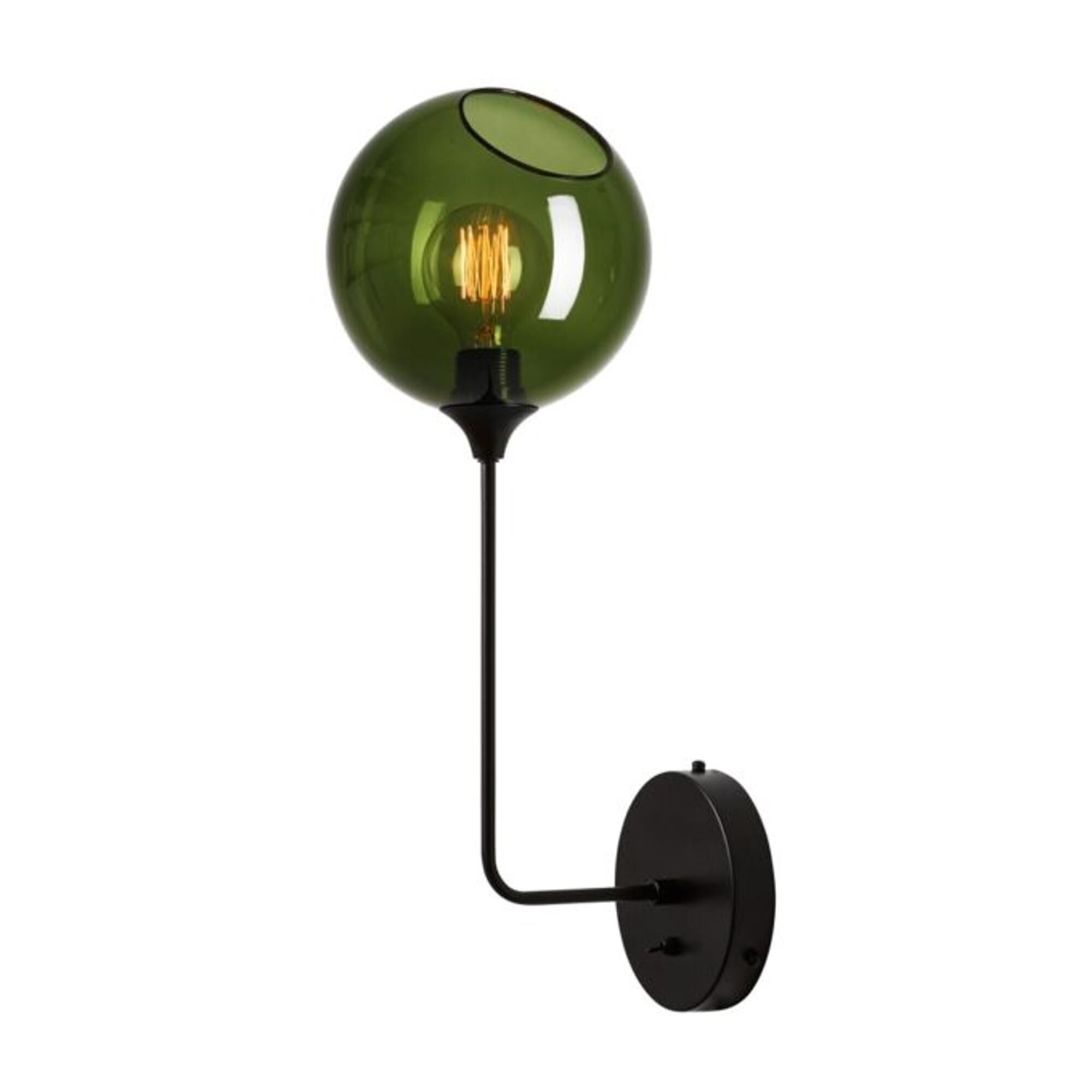 Ballroom V&auml;gglampa L&aring;ng Arm&eacute;gr&ouml;n