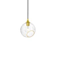Ballroom Diamond Cut Pendel Klar/Guld