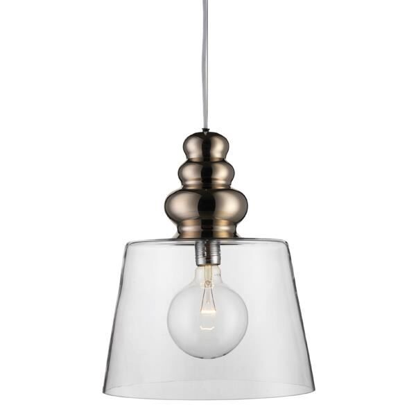 Polert Taklampe XL Transparent