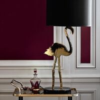Crazy Flamingo Bordlampe Sort