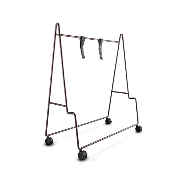 Carry TV Stand With Wheels Fig Purple