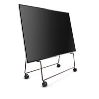 Carry TV Stand With Wheels Fig Purple