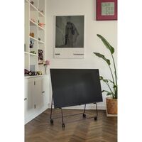 Carry TV Stand With Wheels Fig Purple