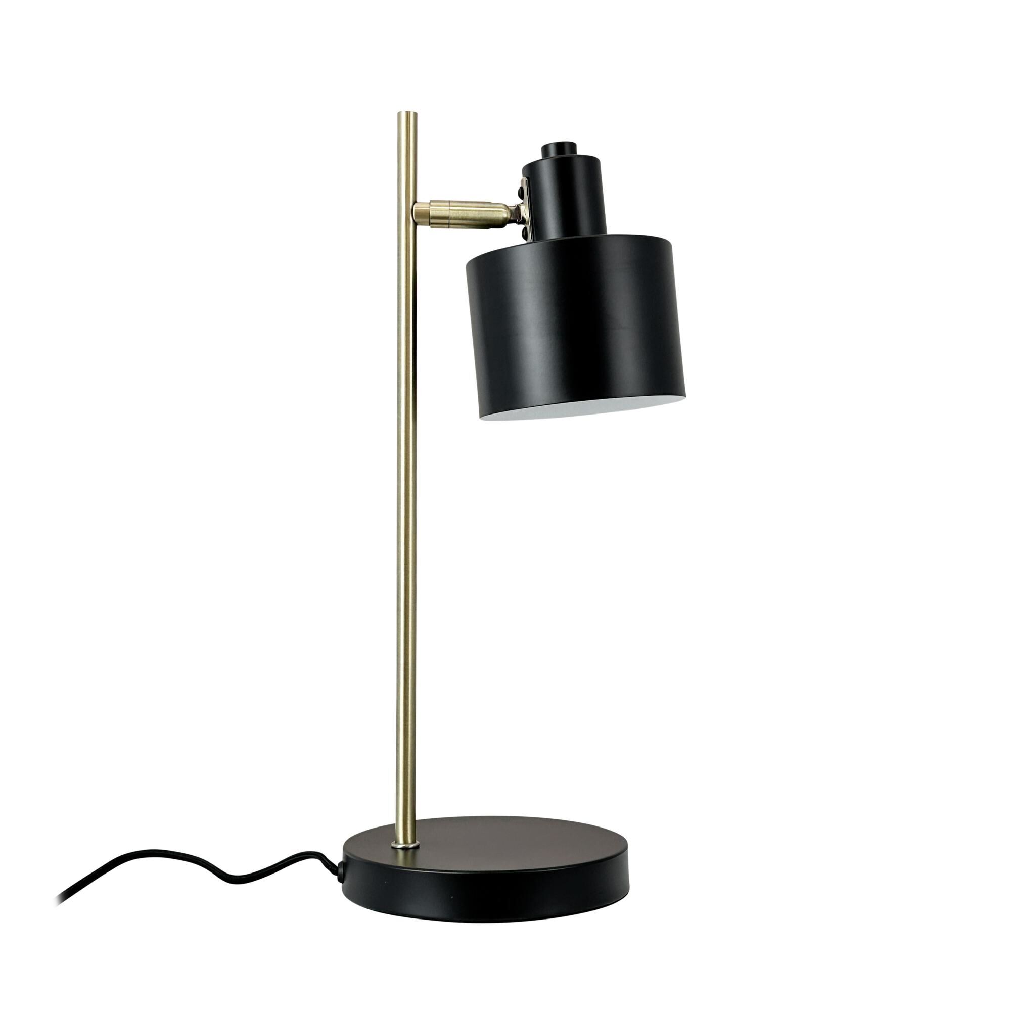 Ocean Bordslampa Svart/ M&auml;ssing