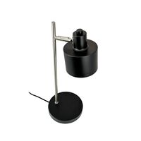 Ocean Bordlampe Sort/Børstet Stål