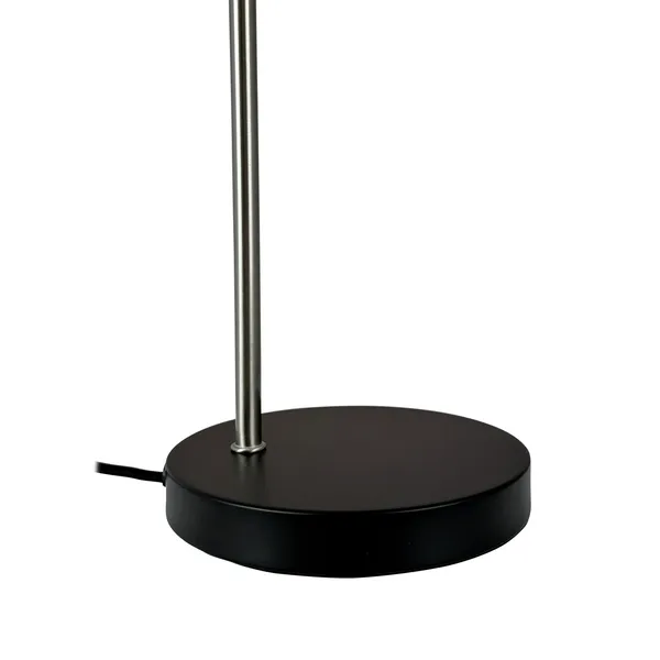 Ocean Bordlampe Sort/Børstet Stål