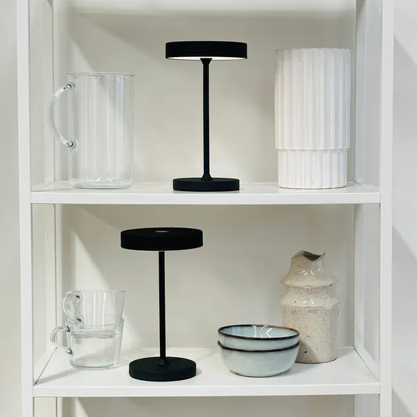 Starlight Bærbar Lampe H25.5 Sort