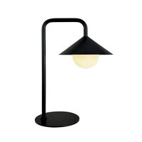 NOVA Outdoor Table Lamp With Light Ball Black