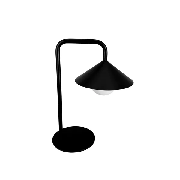 NOVA Outdoor Table Lamp With Light Ball Black