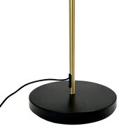 Ocean Gulvlampe Sort/Messing