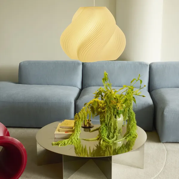 Crème Atelier Soft Serve Mega Pendant Chrome