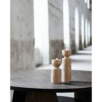 Minerva Theelichthouder Set van 2 Crème