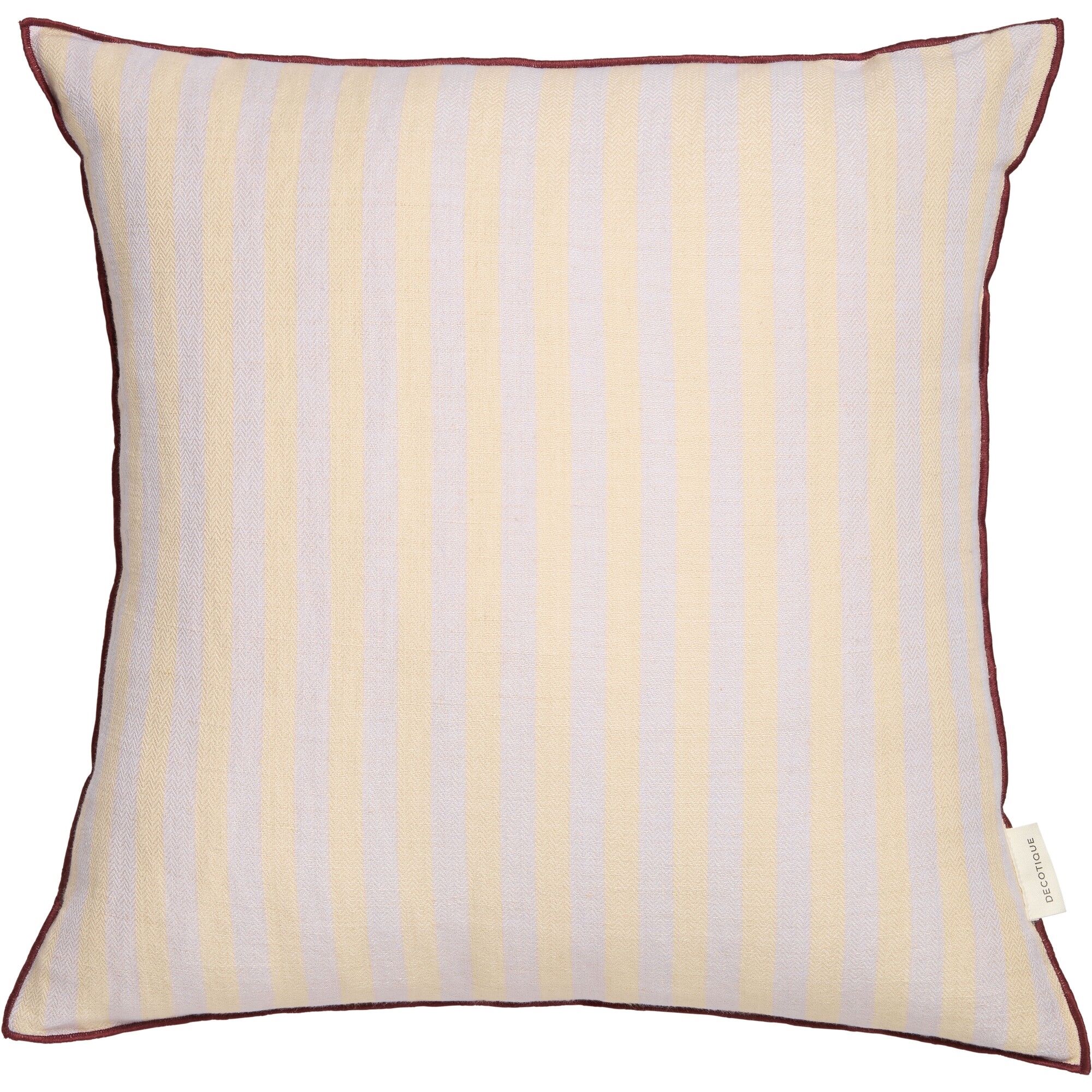 Outline Stripe Coussin 50x50 Violet