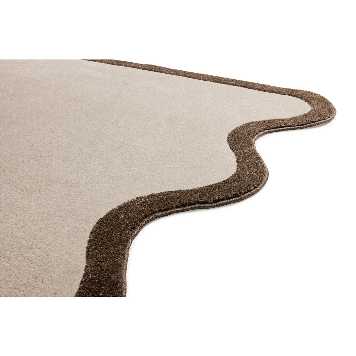 Teppich, Nicht Gerade, Grand Carpet 290x200, Cremebraun