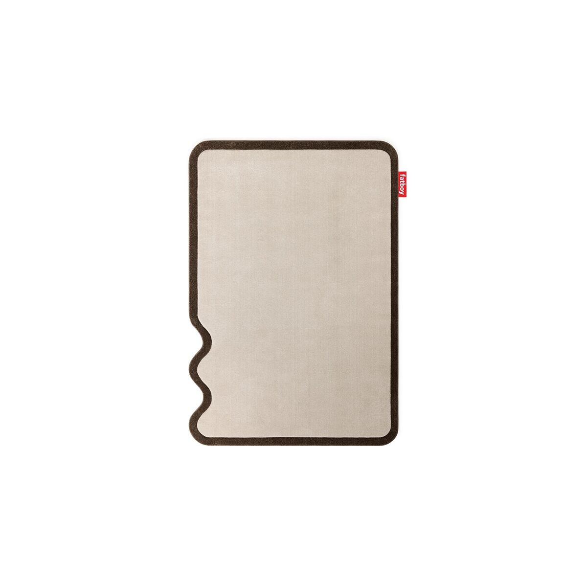 Tapis Not Straight Carpet 230x160 Crème-Brun