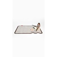 Tapis Not Straight Carpet 230x160 Crème-Brun