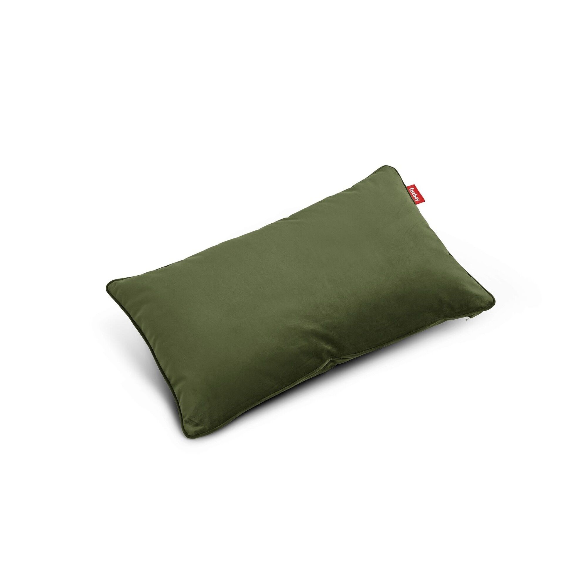 King-pute 66×40 cm Fløyel Dypgrønn