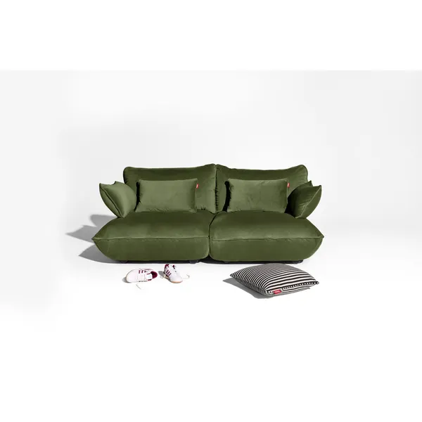 King Pillow 66x40 cm Velvet Deep Green