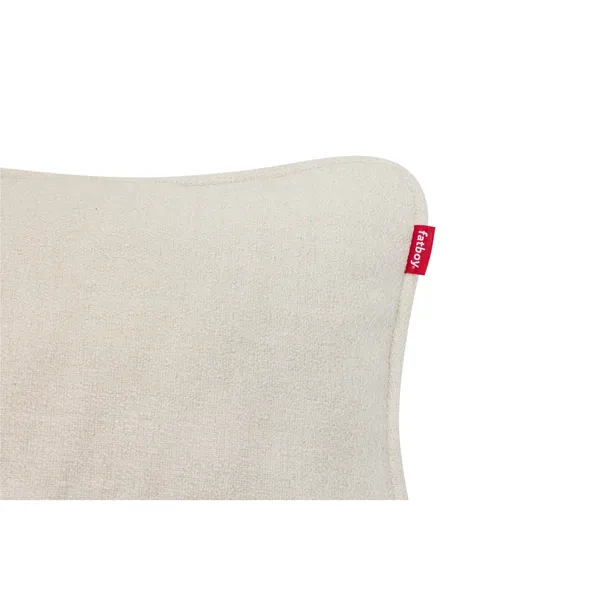 Crème Coussin en Boucle Recyclée