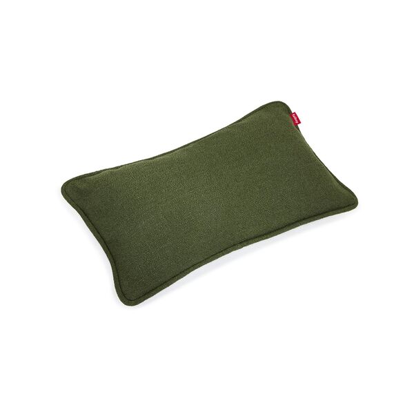 Cuscino Puff Boucle Riciclato Verde Foglia