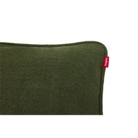Coussin en Bouclette Recyclée Vert Feuille
