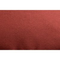 Point Pouf Aus Recyceltem Canvas, Merlotrot