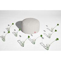 Point Outdoor Pouf Large Mist