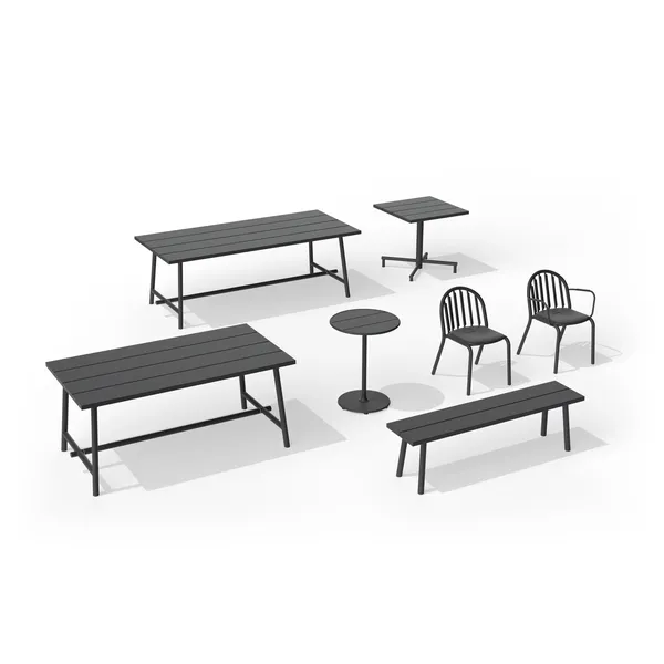 Fred's Bench Anthracite