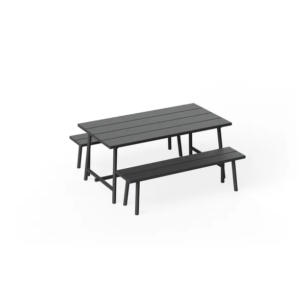 Fred's Garden Table Medium Anthracite
