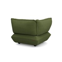Sumo Ecksofa Aus Recyceltem Bouclé, Blattgrün