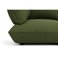 Sumo Ecksofa Aus Recyceltem Bouclé, Blattgrün