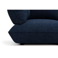 Sumo Recycled Cord Corner Seat Left Deep Blue