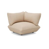 Sumo Ecksitz Rechts Aus Recyceltem Cord, Beige