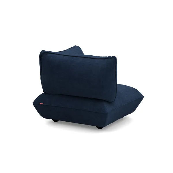 Sumo Recycled Cord Corner Seat Right Deep Blue