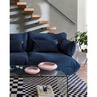 Sumo Recycled Cord Corner Seat Right Deep Blue