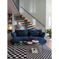 Sumo Recycled Cord Corner Seat Right Deep Blue
