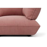Sumo Ecksitz Rechts Aus Recyceltem Cord, Rosa