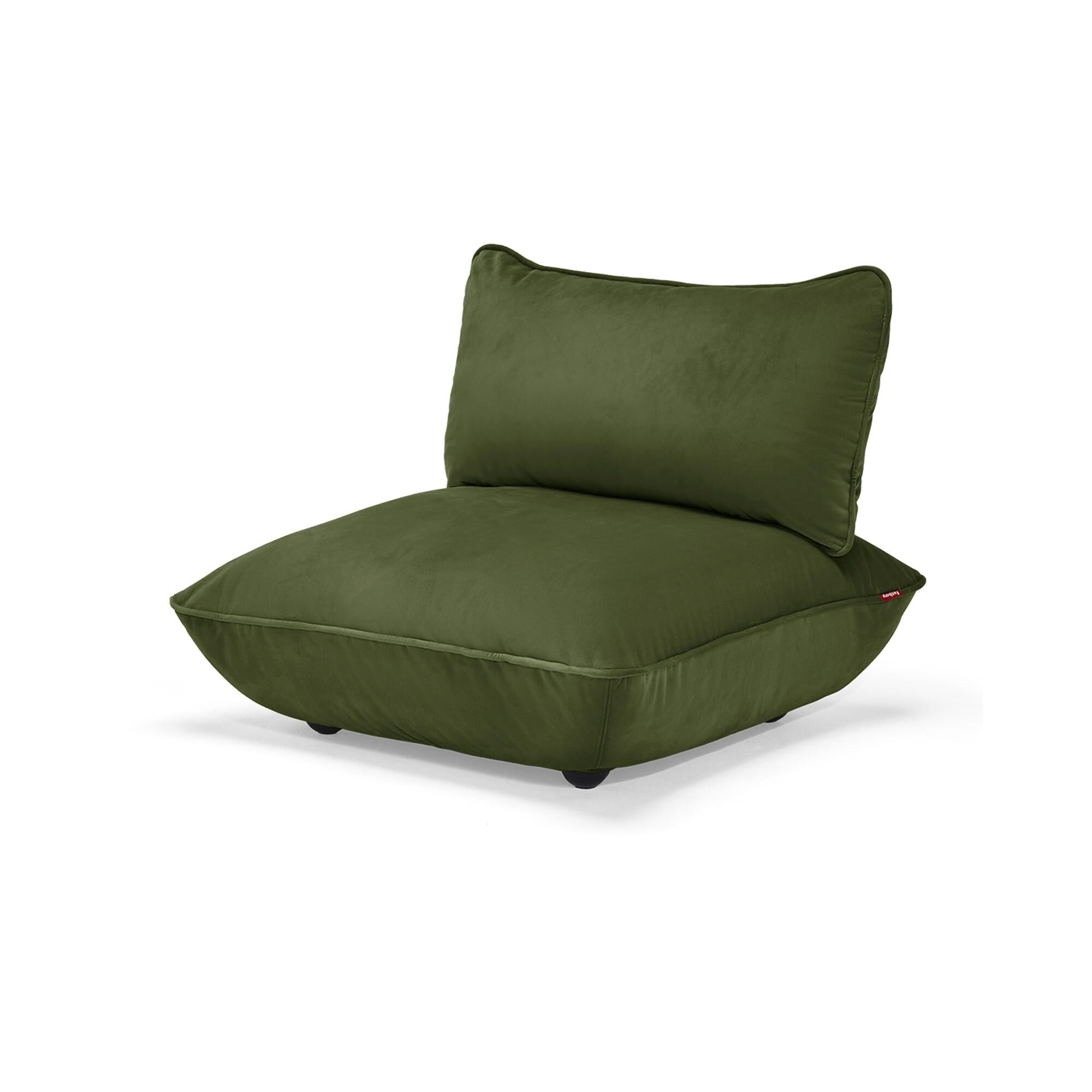 Sumo Recycled Velvet Sde Deep Green