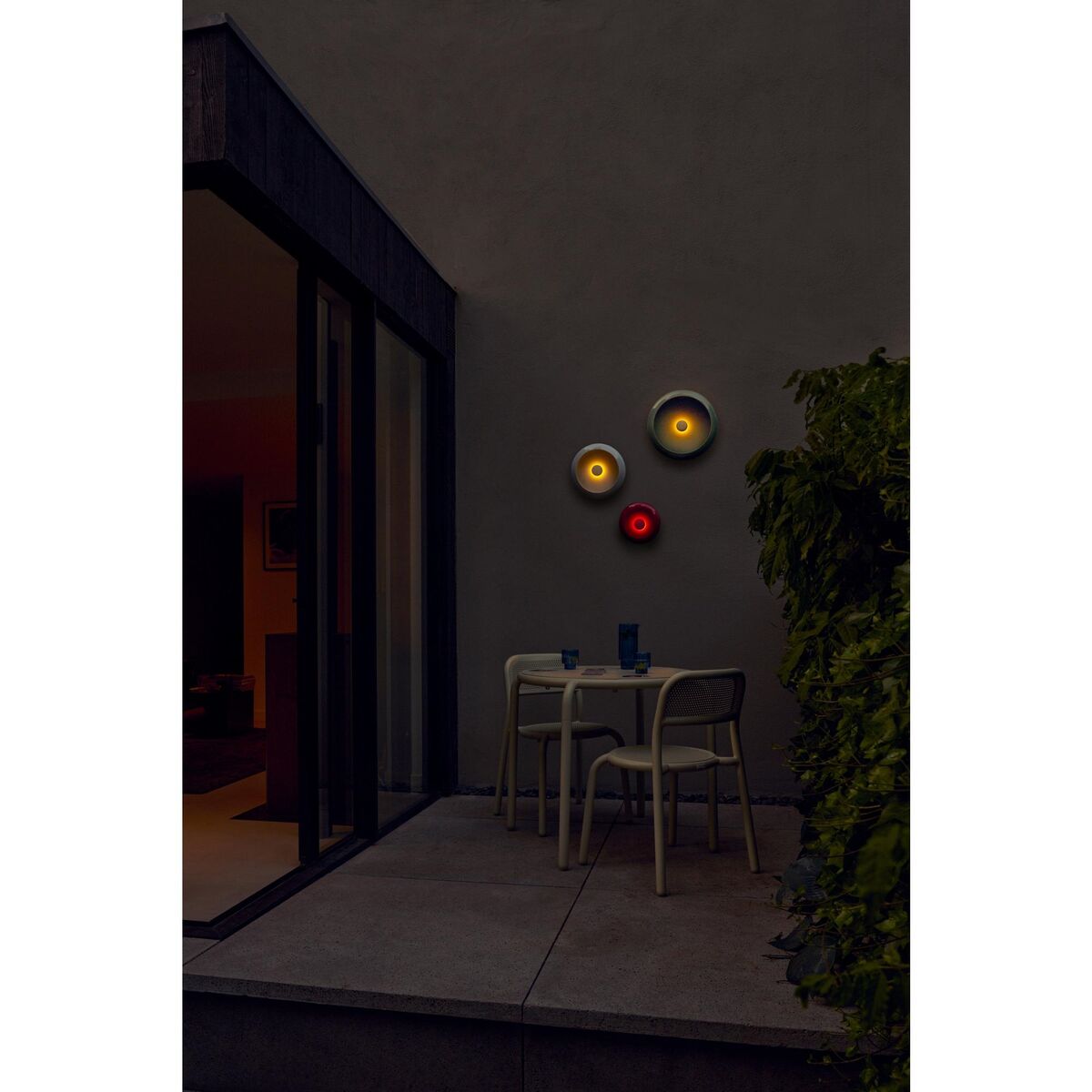 Oloha Tragbare Lampe Groß Hellgrau