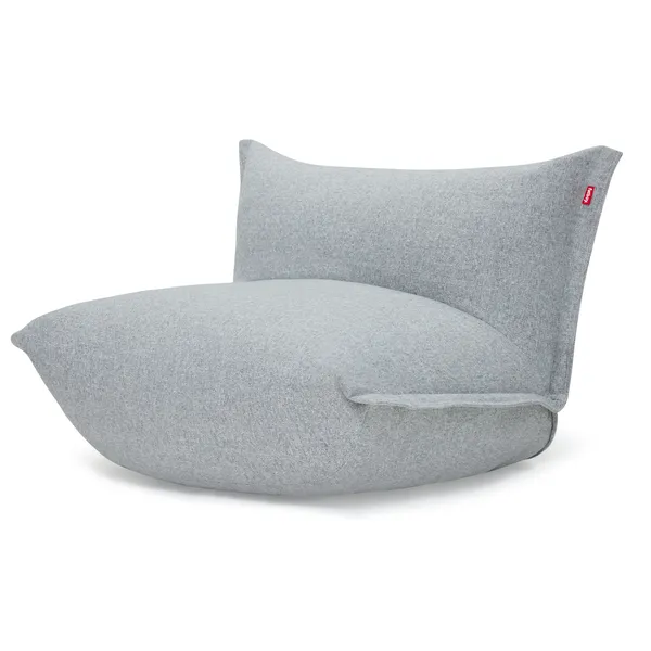 Bonbaron Slim Recycled Boucle Armchair Gray