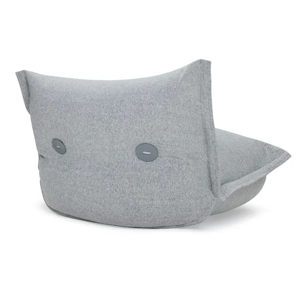 Bonbaron Slim Recycled Boucle Armchair Gray